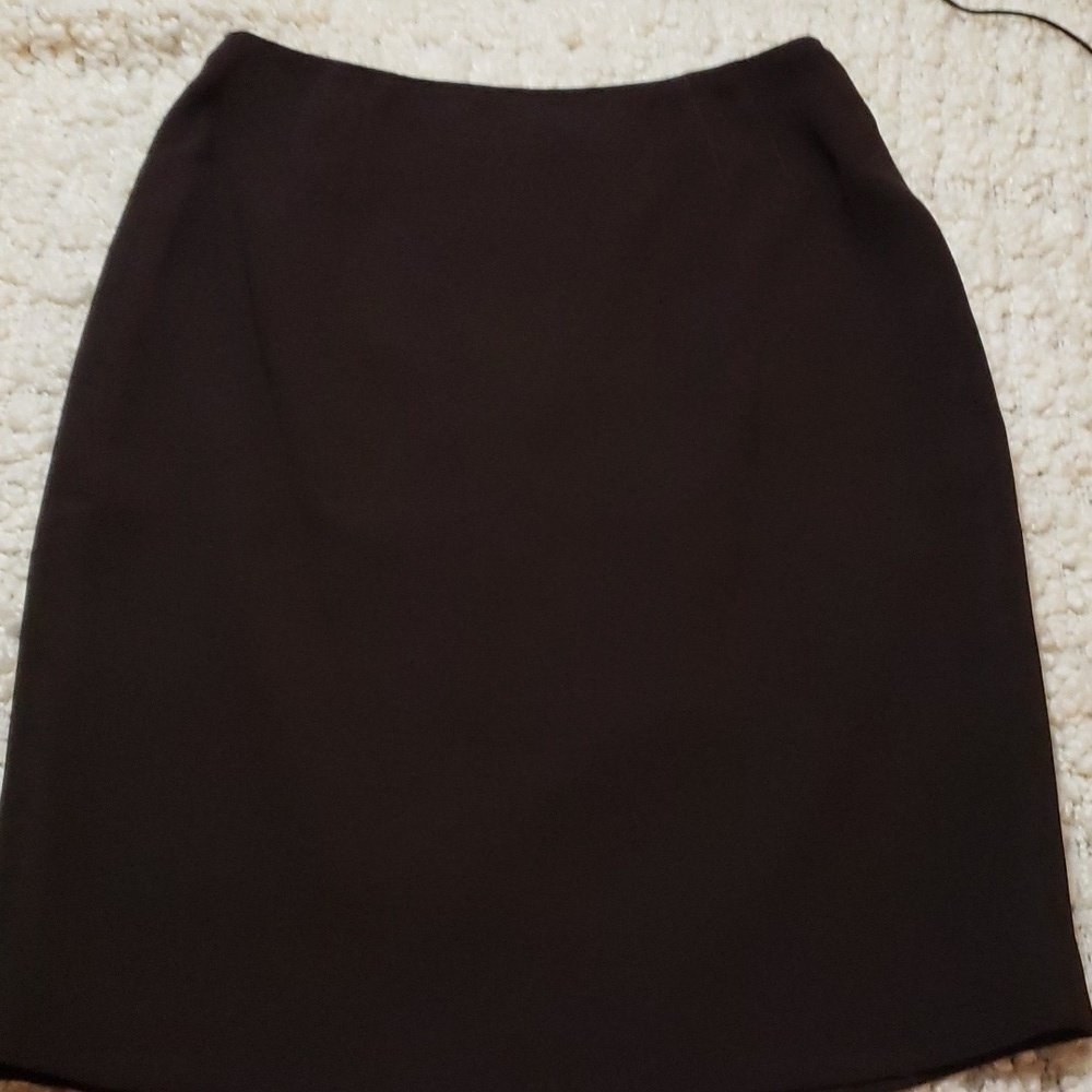 Anne klein pencil skirt Brown Vintage 10